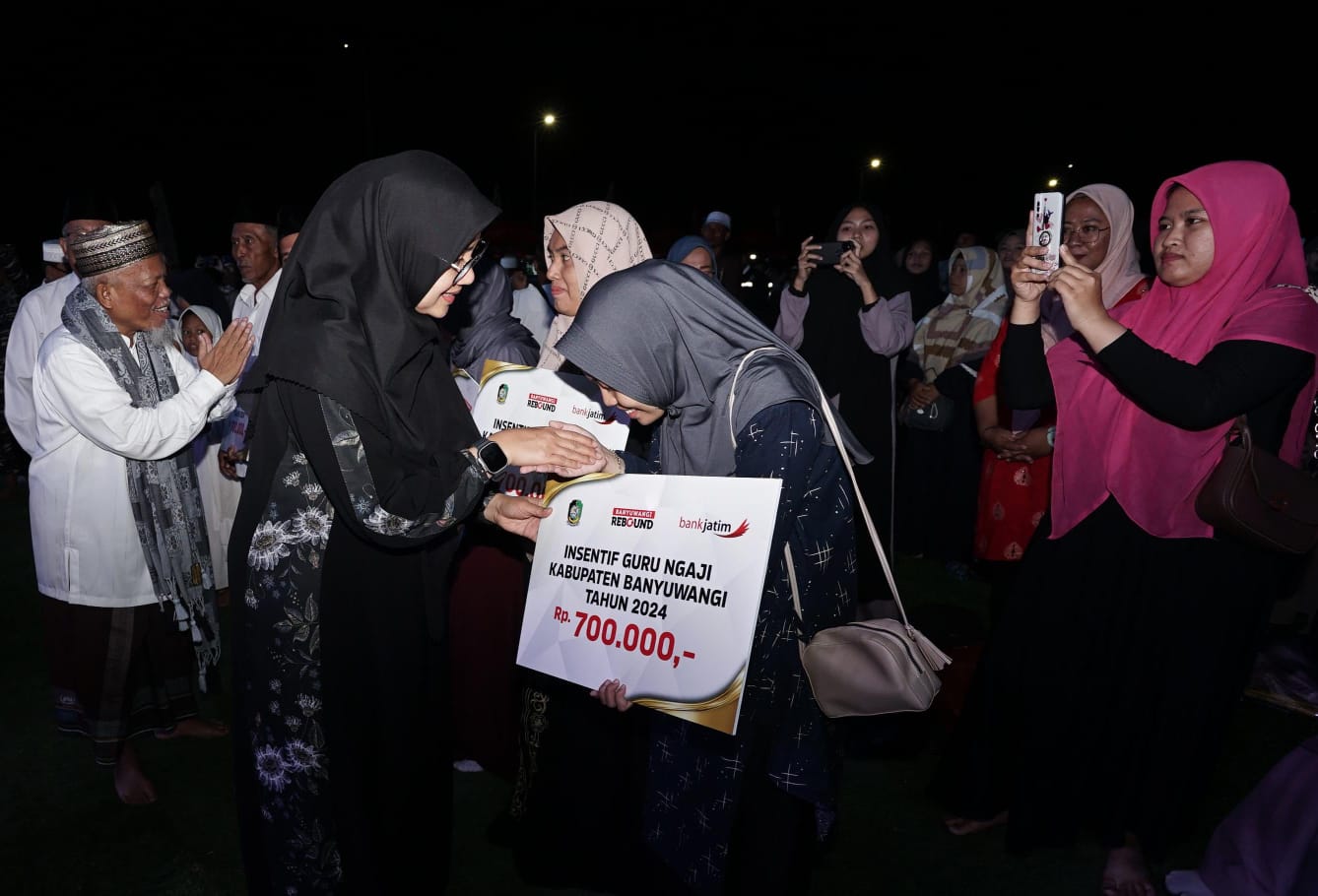 Sebanyak 14.119 Guru Ngaji, Terima Insentif dari Pemkab Banyuwangi