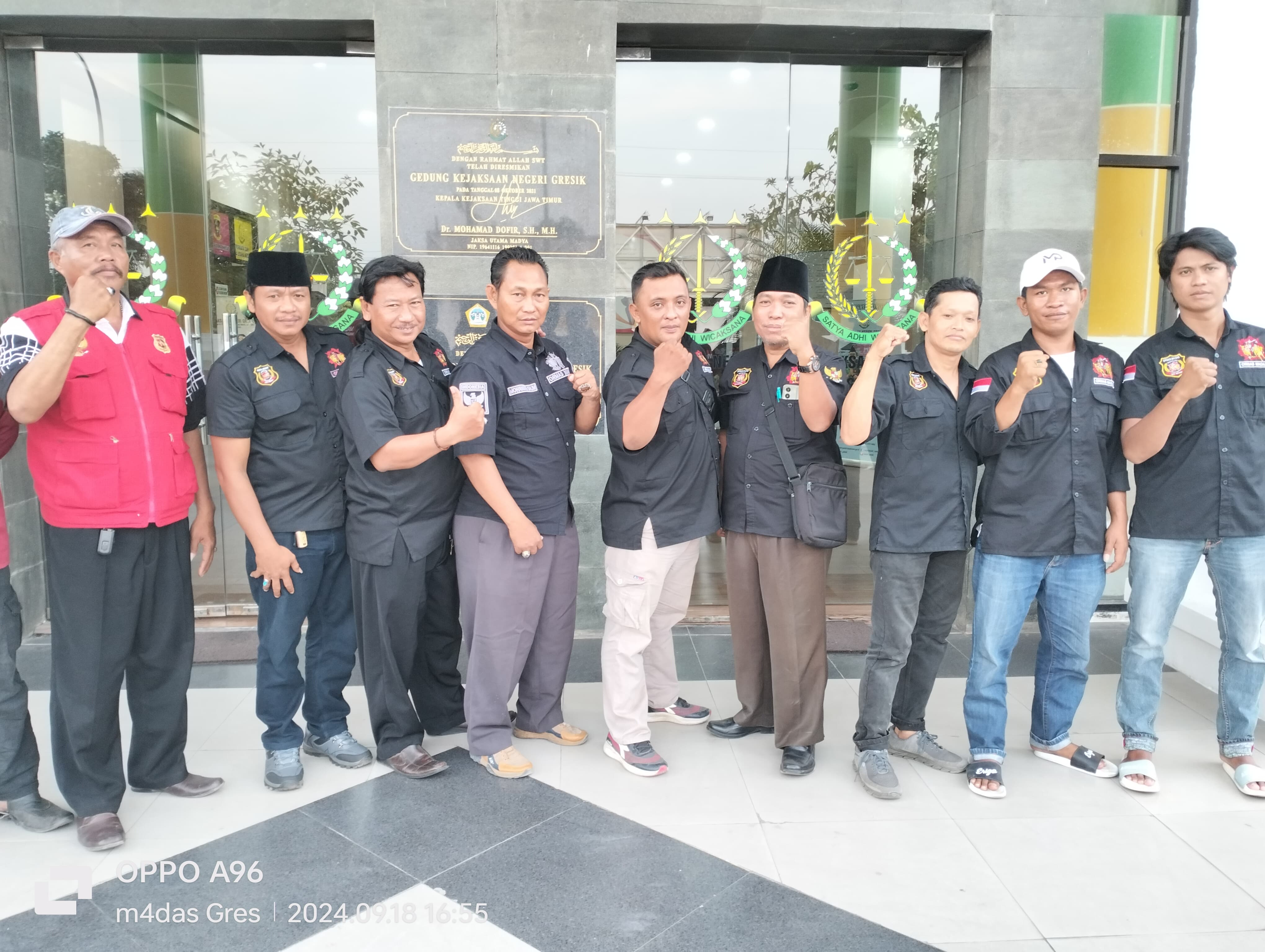 DPC MADAS Gresik Datangi Kejaksaan Negeri Gresik Untuk Audensi