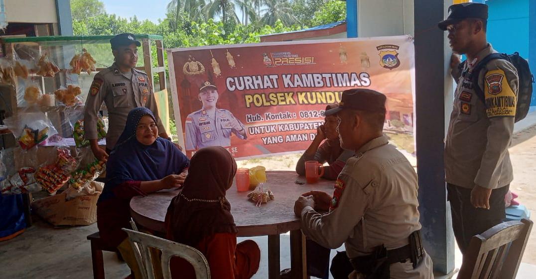 Jaga Netralitas Polri Saat Melaksanakan Jumat KAMTIBMAS Polsek Kundur