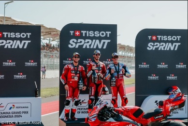 Francesco Bagnaia Tim Ducati Lenovo Merajai Sprint Race MotoGP Mandalika 2024; Marquez Bangkit dari Posisi 12