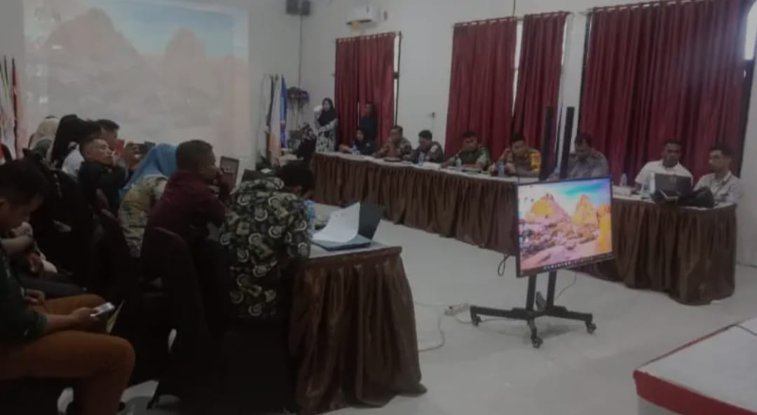 Bawaslu Buru Handiri Pleno Penetapan DPS Pilkada 2024.