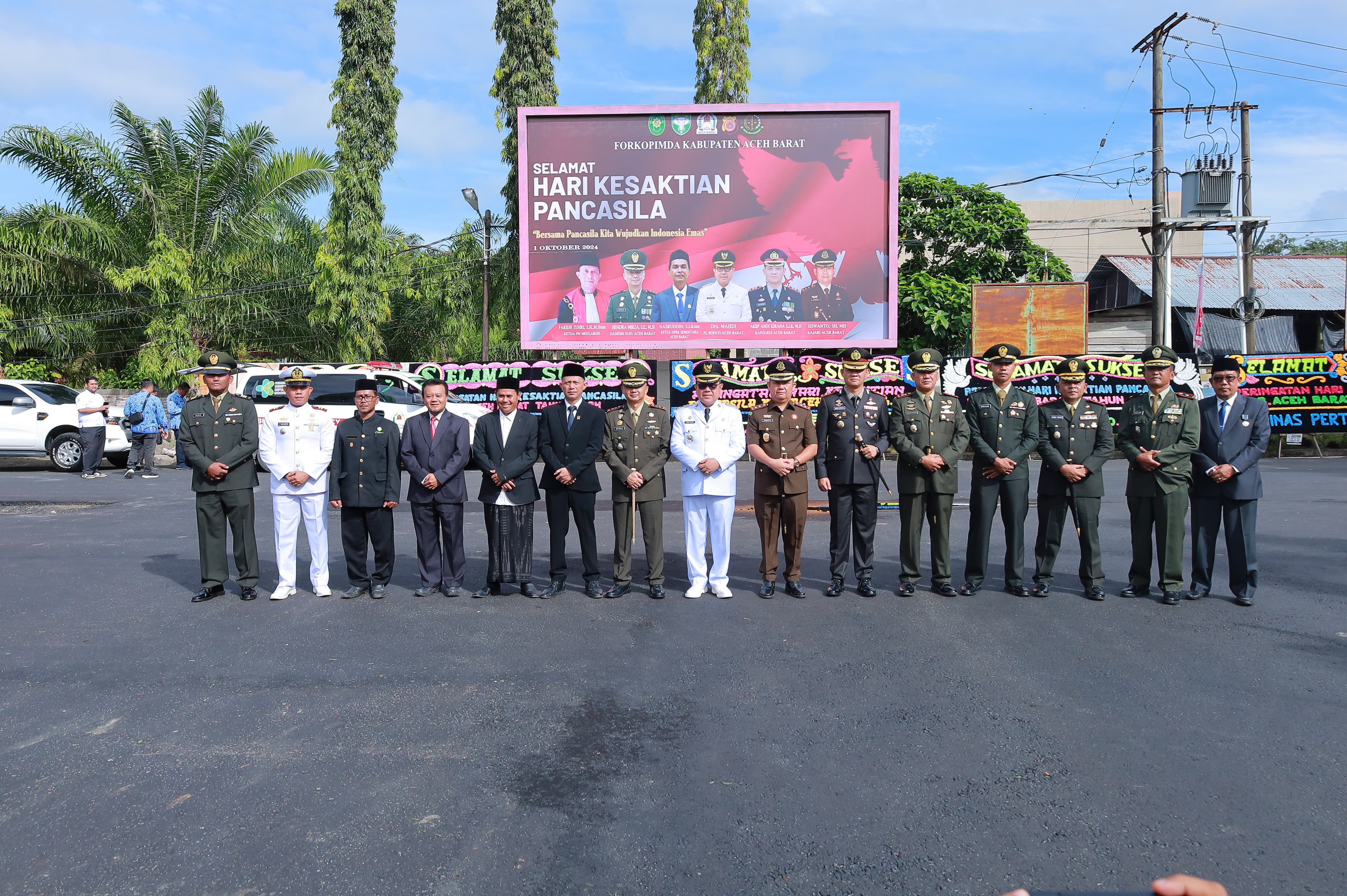 Pemkab Aceh Barat Peringati Hari Kesaktian Pancasila, "Bersama Pancasila Kita Wujudkan Indonesia Emas"