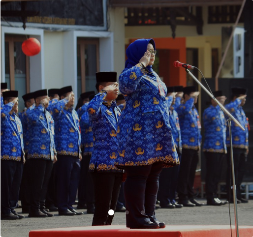 Upacara Peringatan Hari Kesaktian Pancasila 2024 Digelar di Halaman SETDA Kab. Sragen