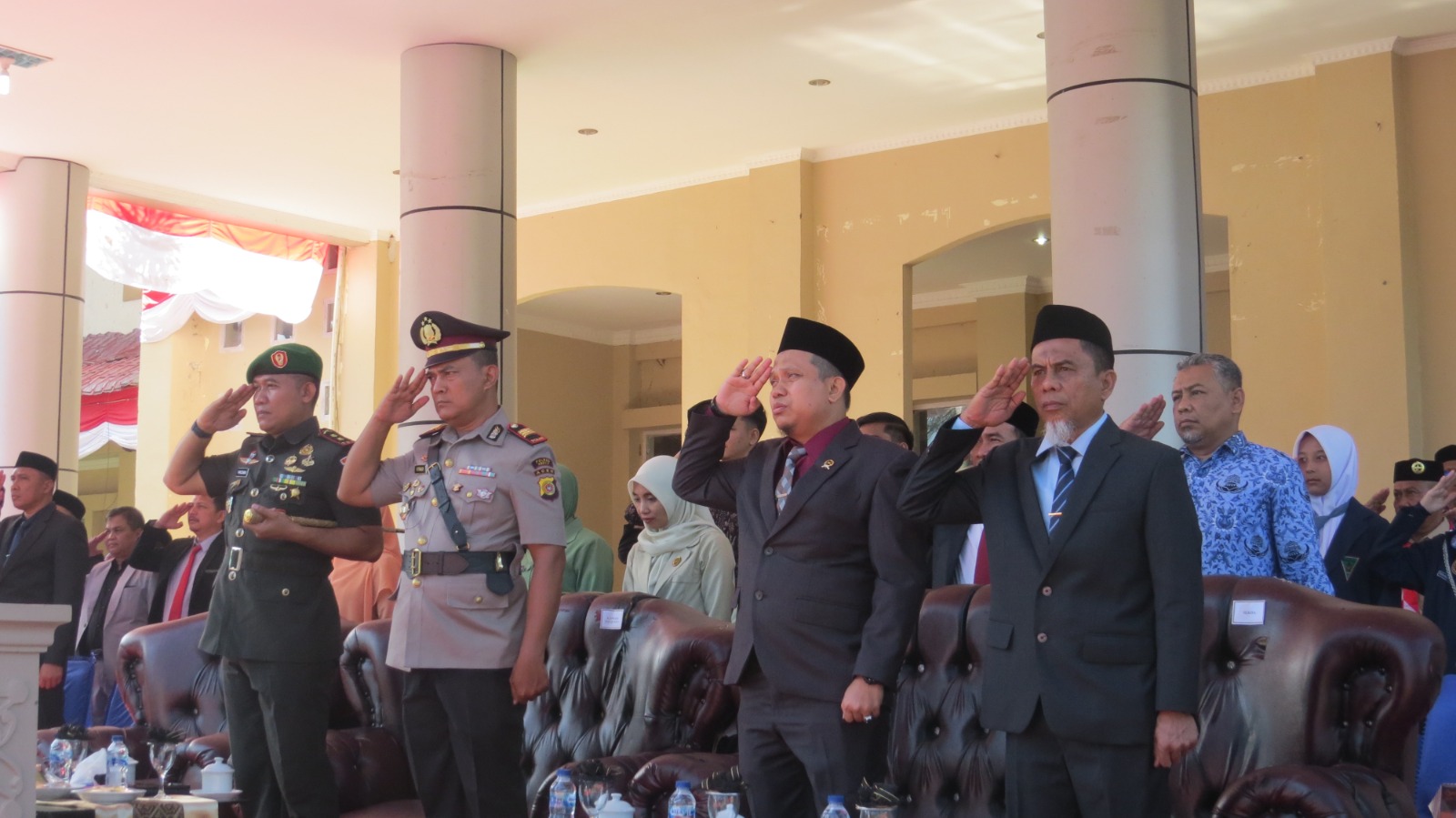 Dandim 0116/Nagan Raya Hadiri  Upacara HUT Sumpah Pemuda Ke-96