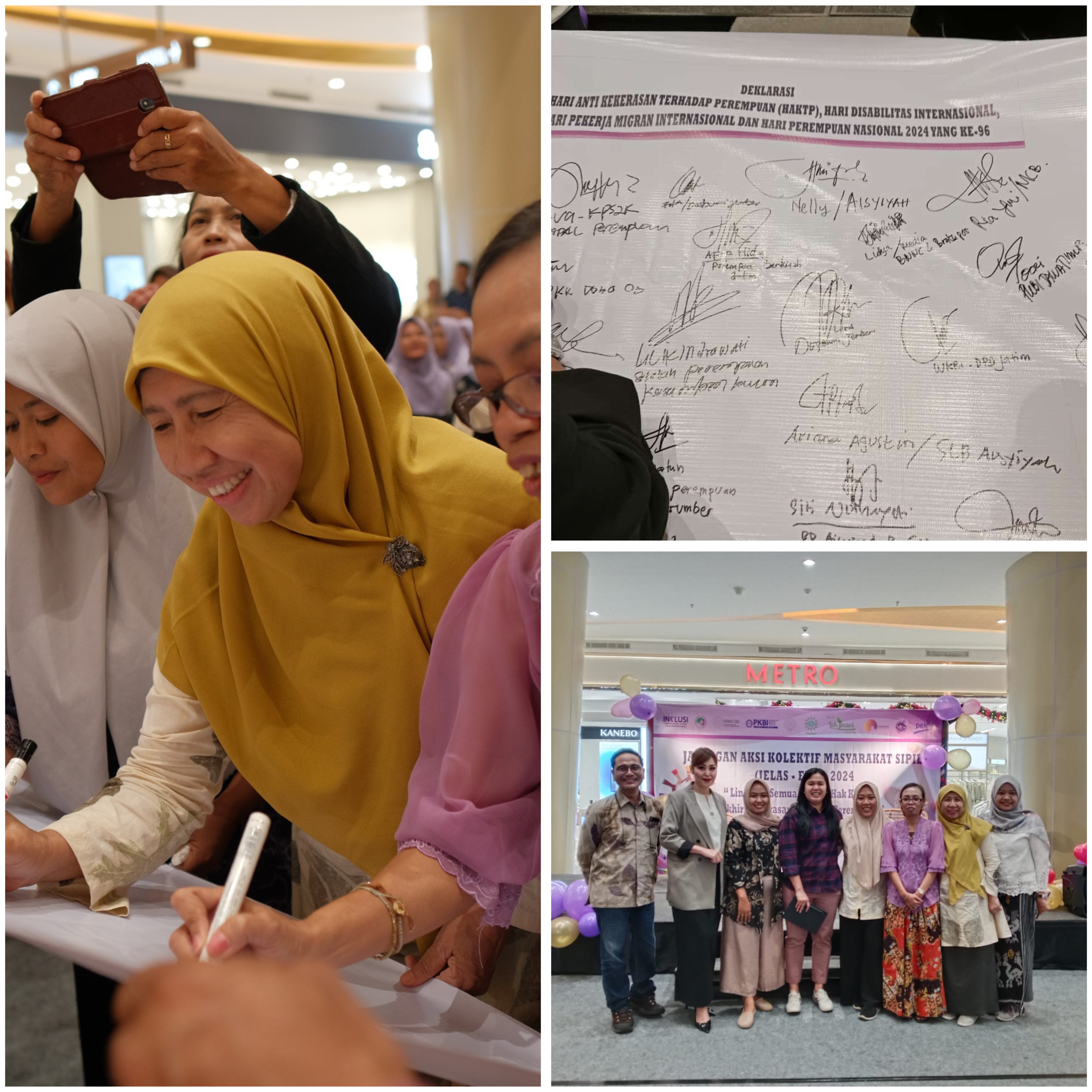 JELAS - Fest 2024, "Lindungi Semua, Penuhi Hak Korban, Akhiri Kekerasan terhadap Perempuan"