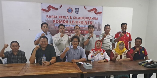 Rapat Kerja Sekaligus Perkuat Silaturrahmi  Komda LP-KPK NTB Dalam Menyambut Pergantian Tahun 2025