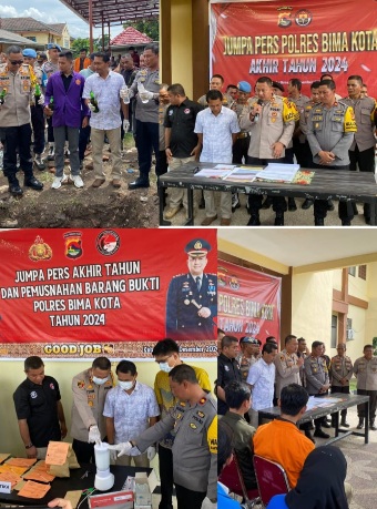 Statistik Bicara: IPTU Dediansyah Pimpin Satresnarkoba Polres Bima Kota, Catat Lonjakan 37% Pengungkapan Kasus Pada 2024 dan Menjadi Pengungkapan Kasus Narkotika Tertinggi di NTB