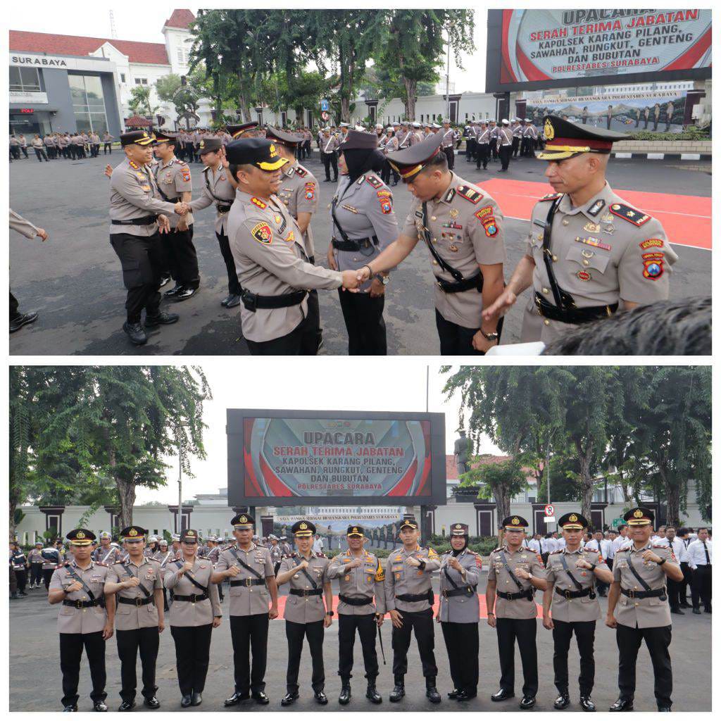Pergantian Jabatan Polrestabes Surabaya: Harapan Baru dan Apresiasi Kinerja Lama