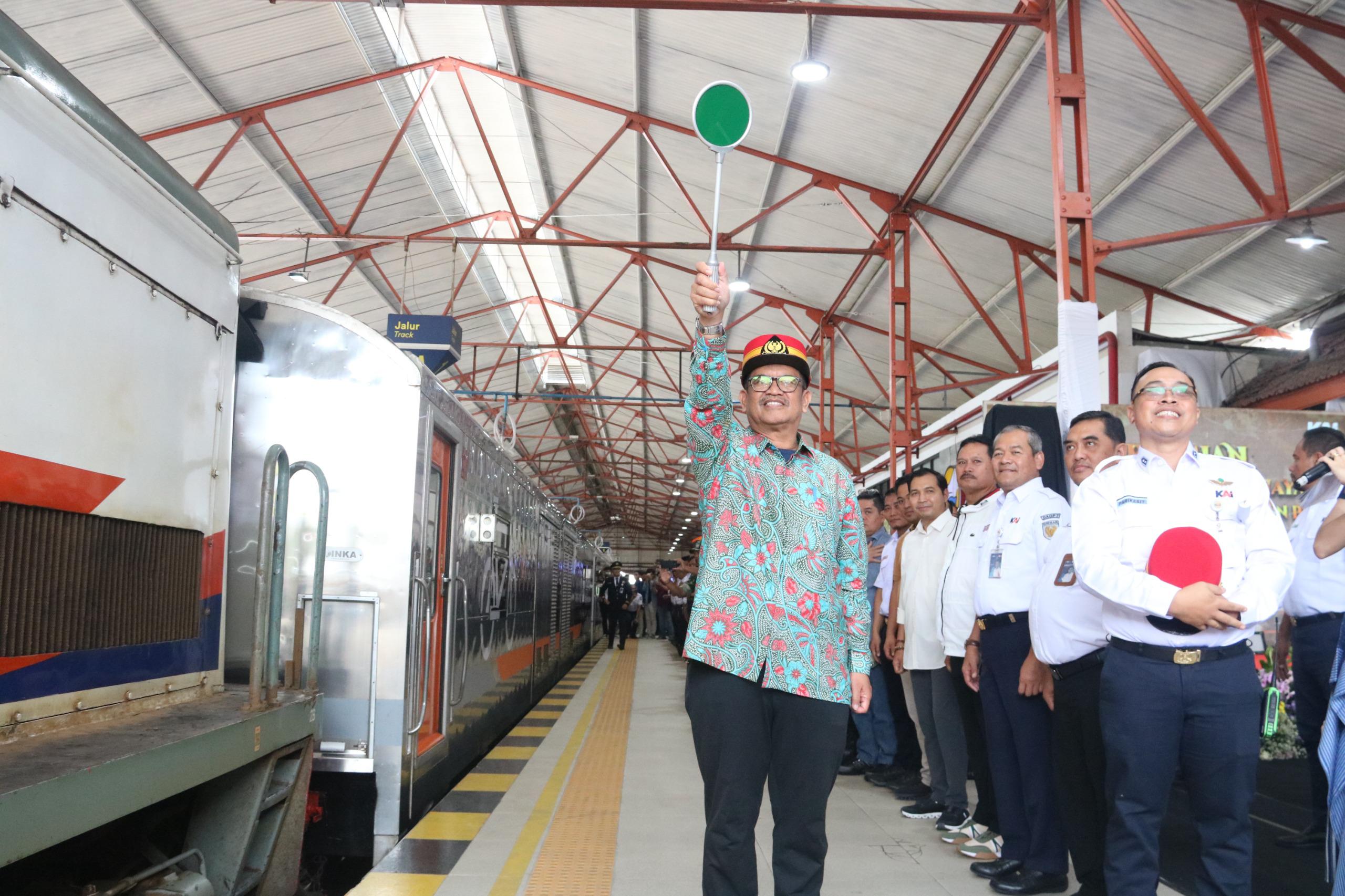 Peresmian Kereta Api Madiun Jaya, Diharapkan Tingkatkan Ekonomi dan Konektivitas Kota Madiun