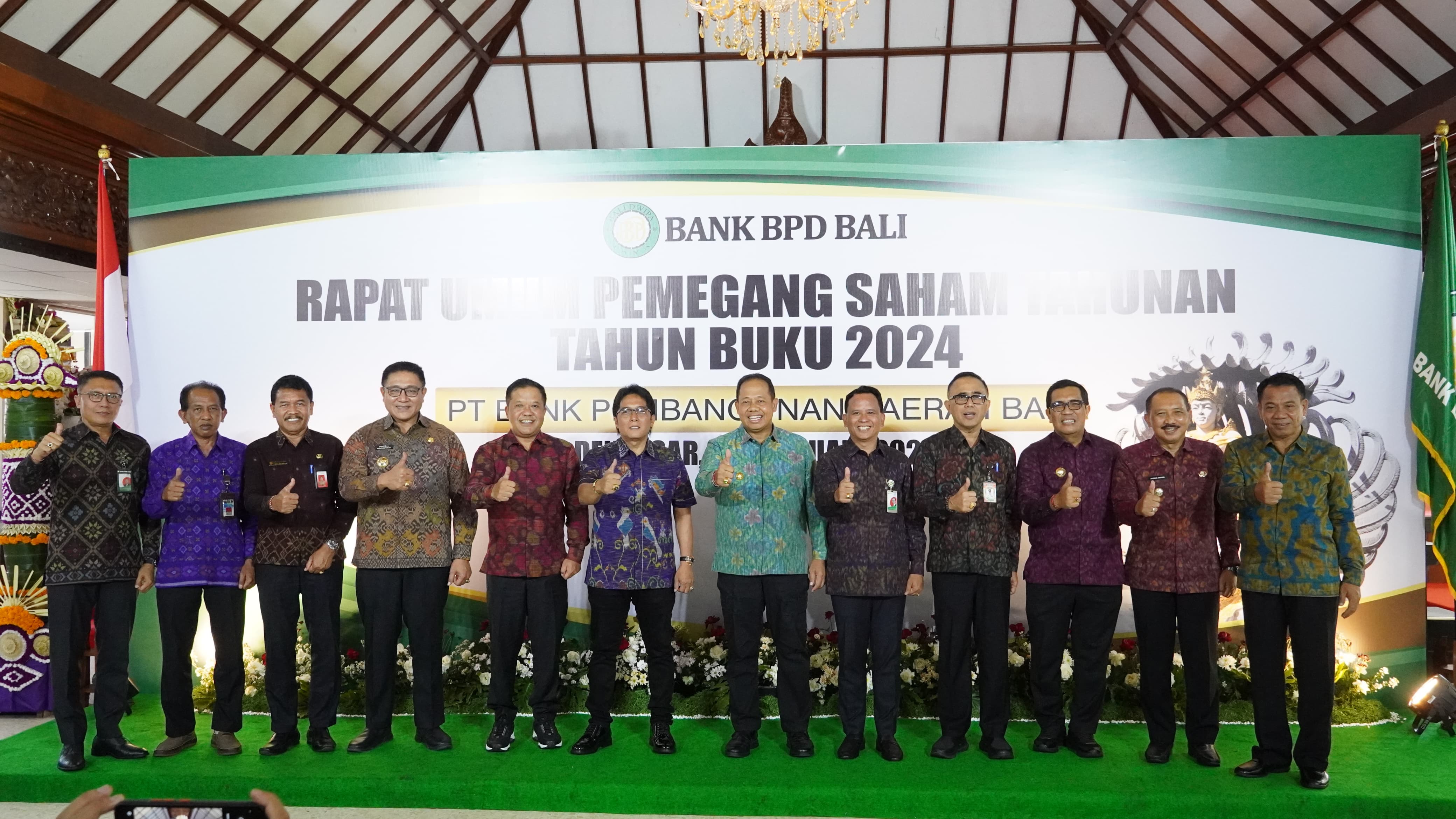 Hadiri RUPS Tahun Buku 2024, Pj. Gubernur Bali Berharap BPD Bali Terus Bertransformasi dan Adaptif
