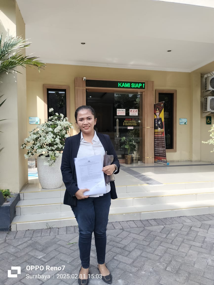 Kuasa hukum para Korban Arisan Bodong laporkan dugaan tindak pidana Penipuan dan Penggelapan Di Polda Jatim