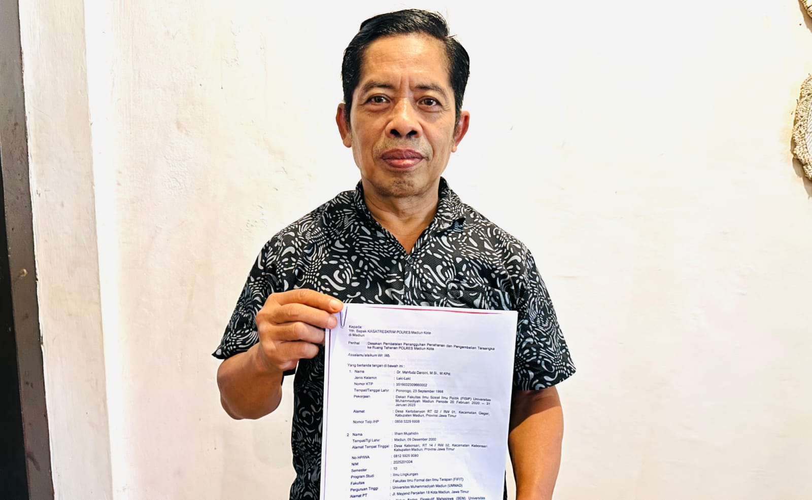 Penangguhan Penahanan Enam Tersangka Pengeroyokan Dosen UMMAD Diprotes, Mantan Dekan dan Mahasiswa Ancam Demo Polres Madiun Kota