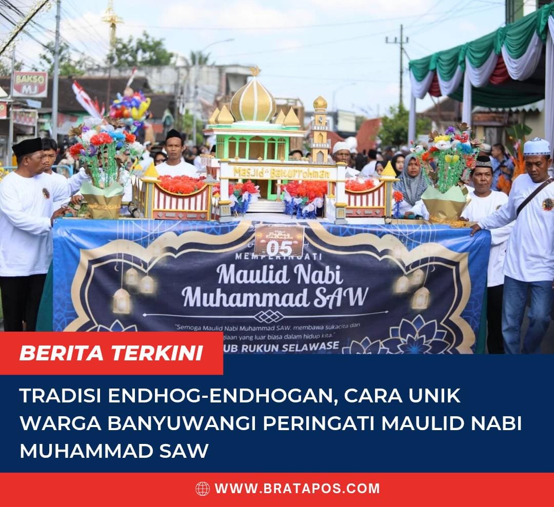 Tradisi Endhog-Endhogan, Cara Unik Warga Banyuwangi Peringati Maulid Nabi Muhammad SAW