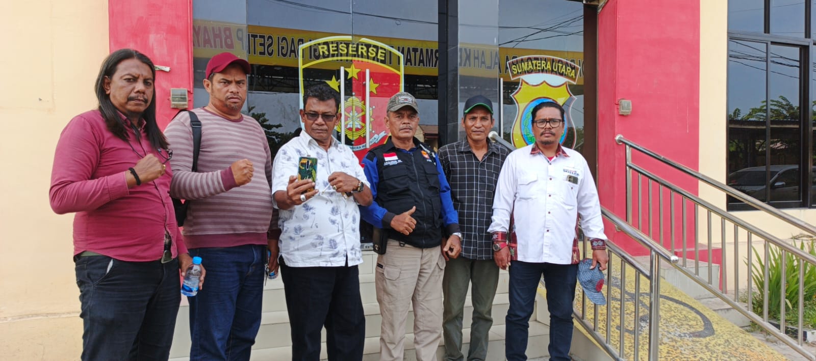 Camat Pagar Merbau Pengecut dan Menghindar, terkait Kasus Lahan Eks PTPN di Pagar Merbau.