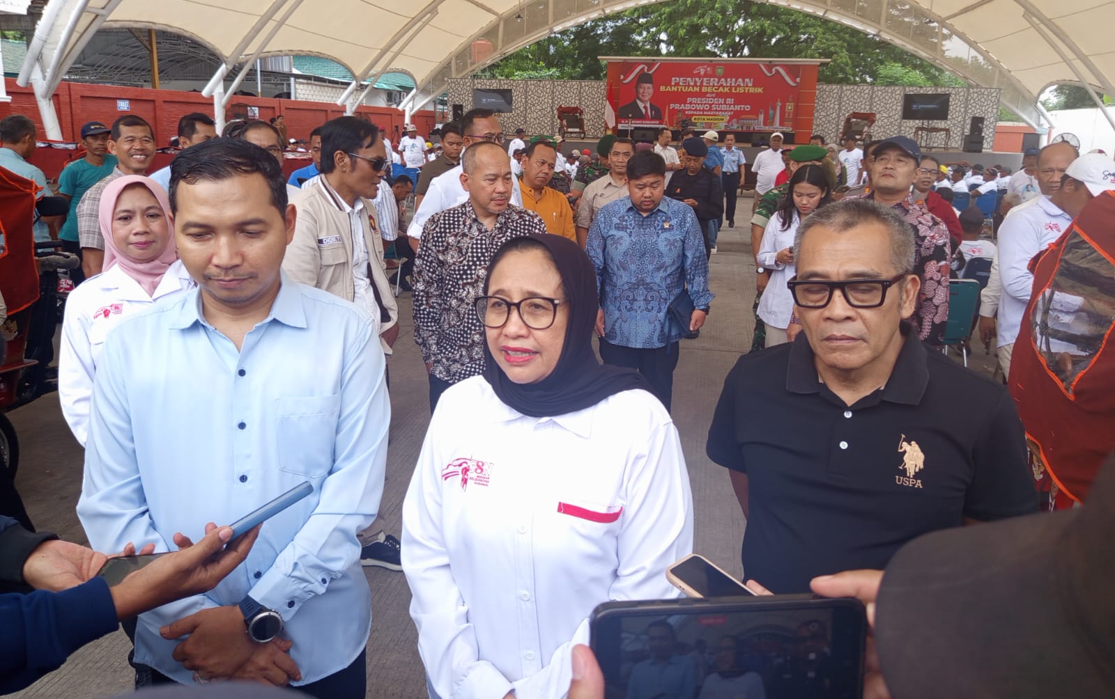 Bantuan 200 Becak Listrik dari Presiden Prabowo Disalurkan di Kota Madiun, Fokus Kesejahteraan Tukang Becak Lansia dan Difabel
