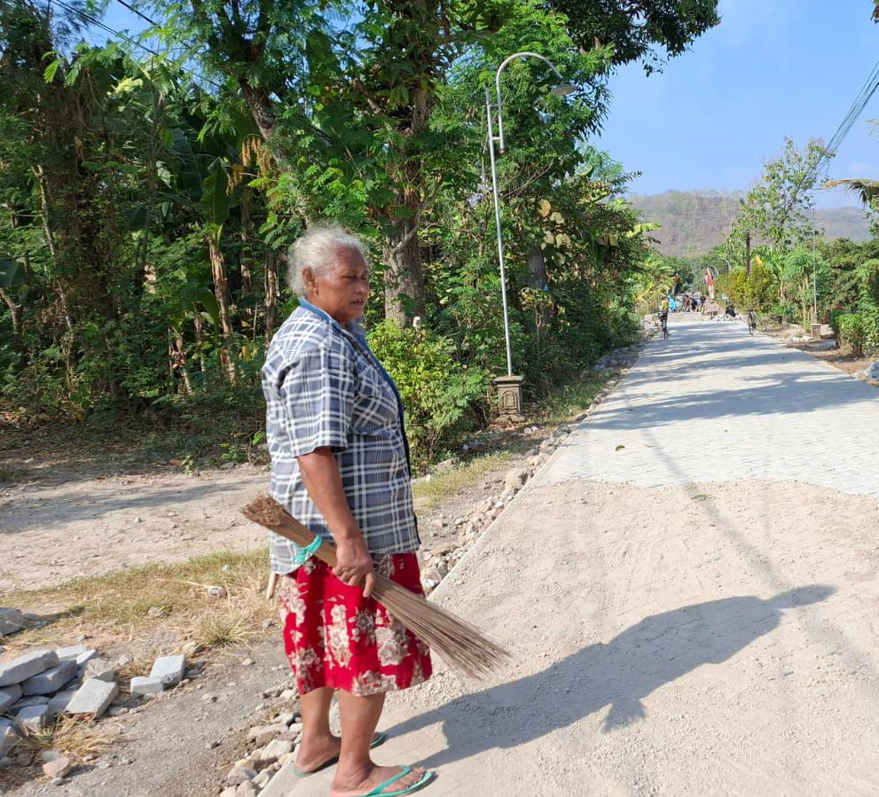 TMMD Ke-129 Berkah Buat Nenek 65 Tahun, Penghasilan Rutin Tiap Hari Bantu Perekonomiannya