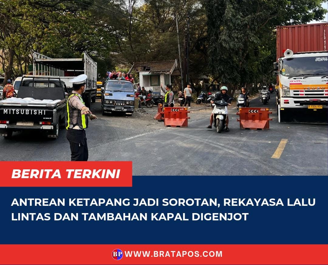 Antrean Ketapang Jadi Sorotan, Rekayasa Lalu Lintas dan Tambahan Kapal Digenjot