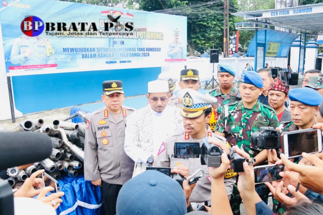 Dirlantas Polda Sumsel, 3 Faktor Utama Knalpot Brong Ditertibkan
