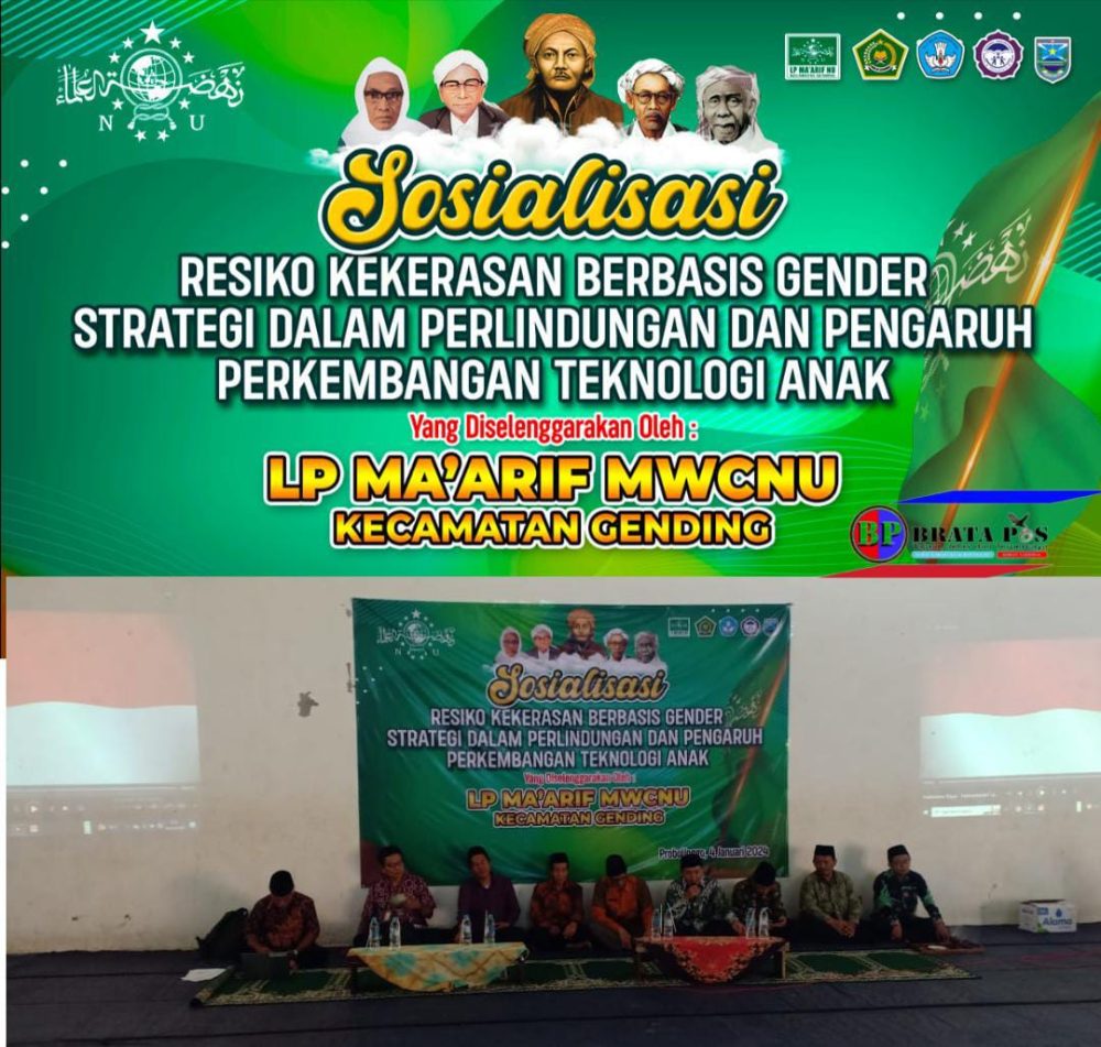 MWCNU Kecamatan Gending Sosialisasikan Mitigasi Resiko Anak Terjerumus Miras, Narkoba & Okerbaya