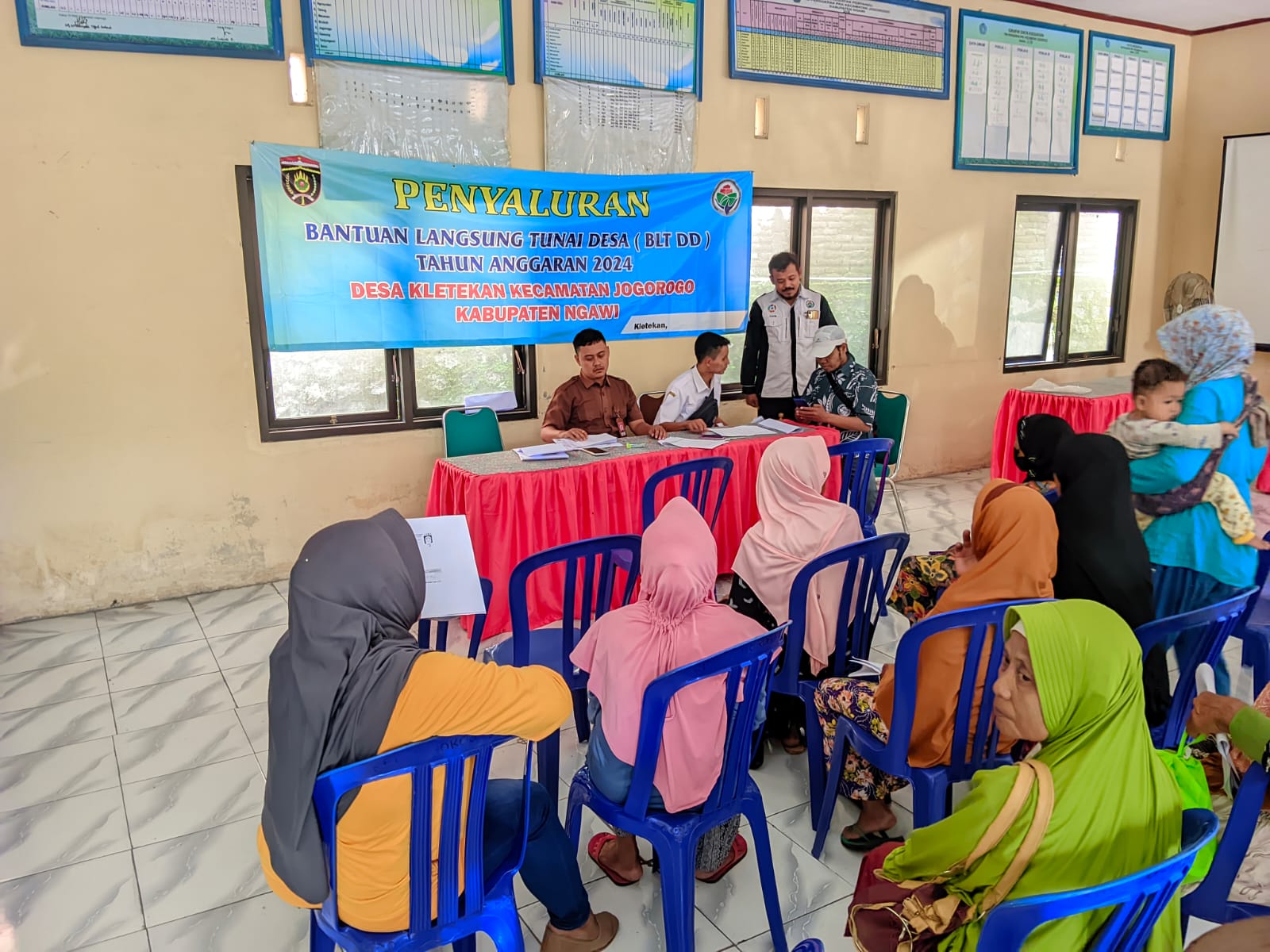 BLT Dana Desa Tahap Awal Pemerintahan Desa Kletekan Telah Tersalurkan