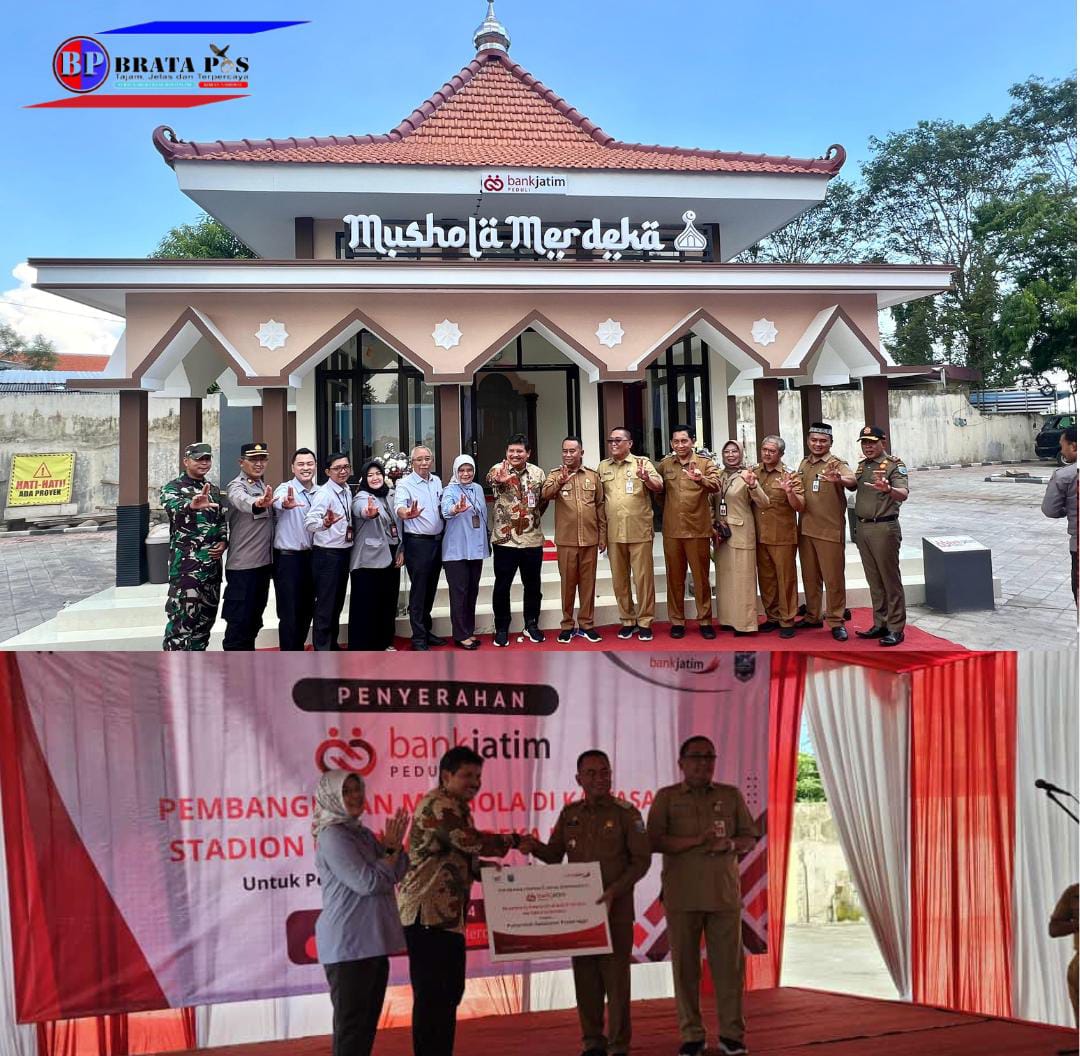 PJ. Bupati Probolinggo, Terima CSR Dari Bank Jatim, Warga: Alhamdulillah Bisa Ibadah Berjamaah