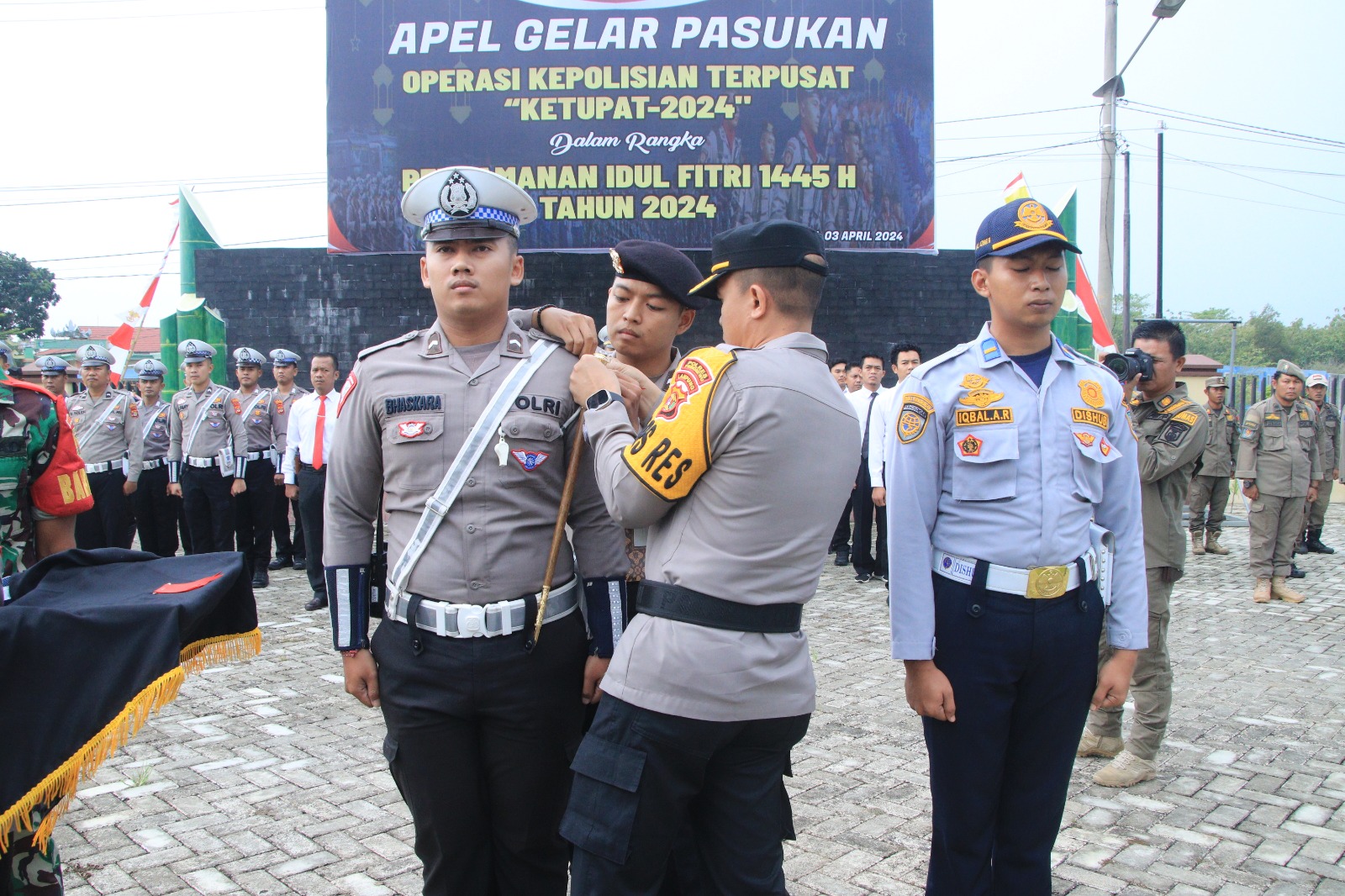 Pengamanan Lebaran 2024, Polres Pringsewu dan instansi terkait Siap Berikan Layanan dan Keamanan Optimal