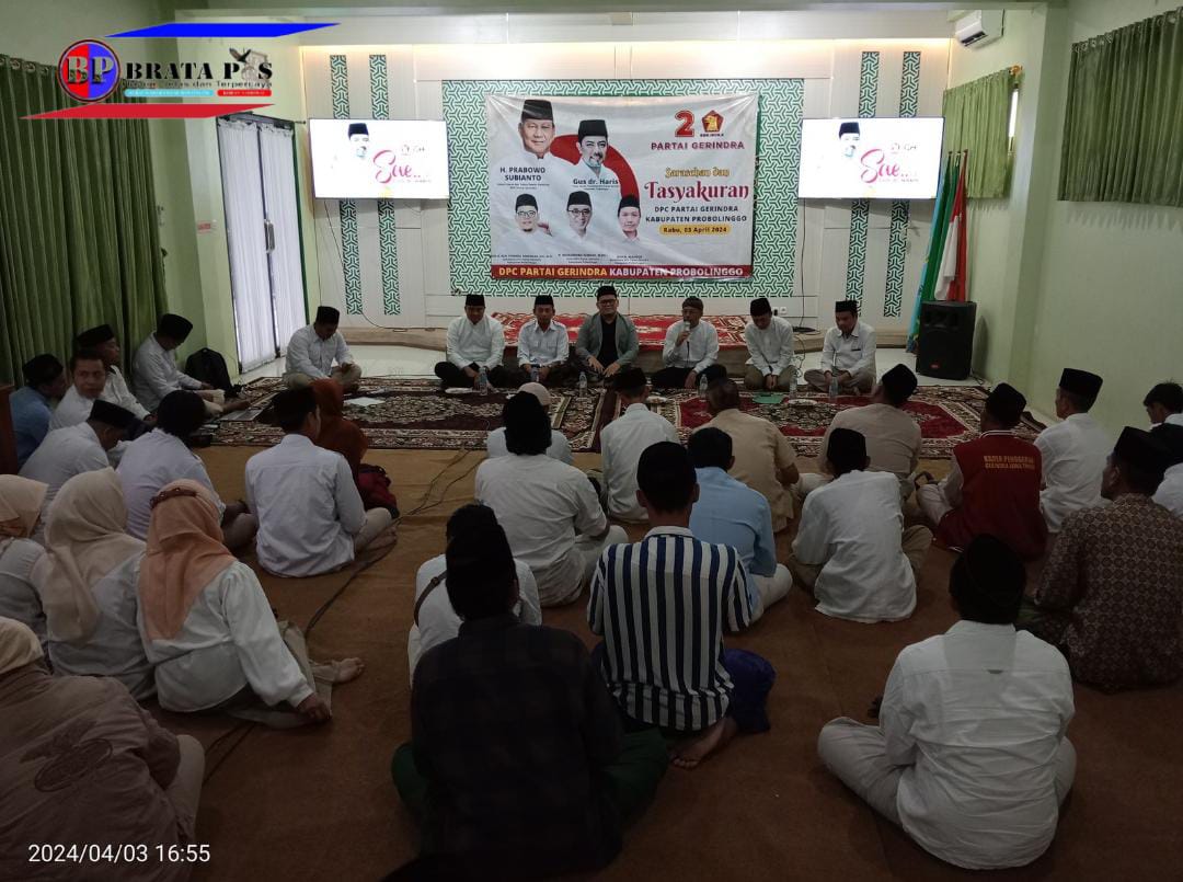 Bersyukur Atas Kemenangan, Gus Dr. Haris, Gelar Acara Sarasehan dan Tasyakuran