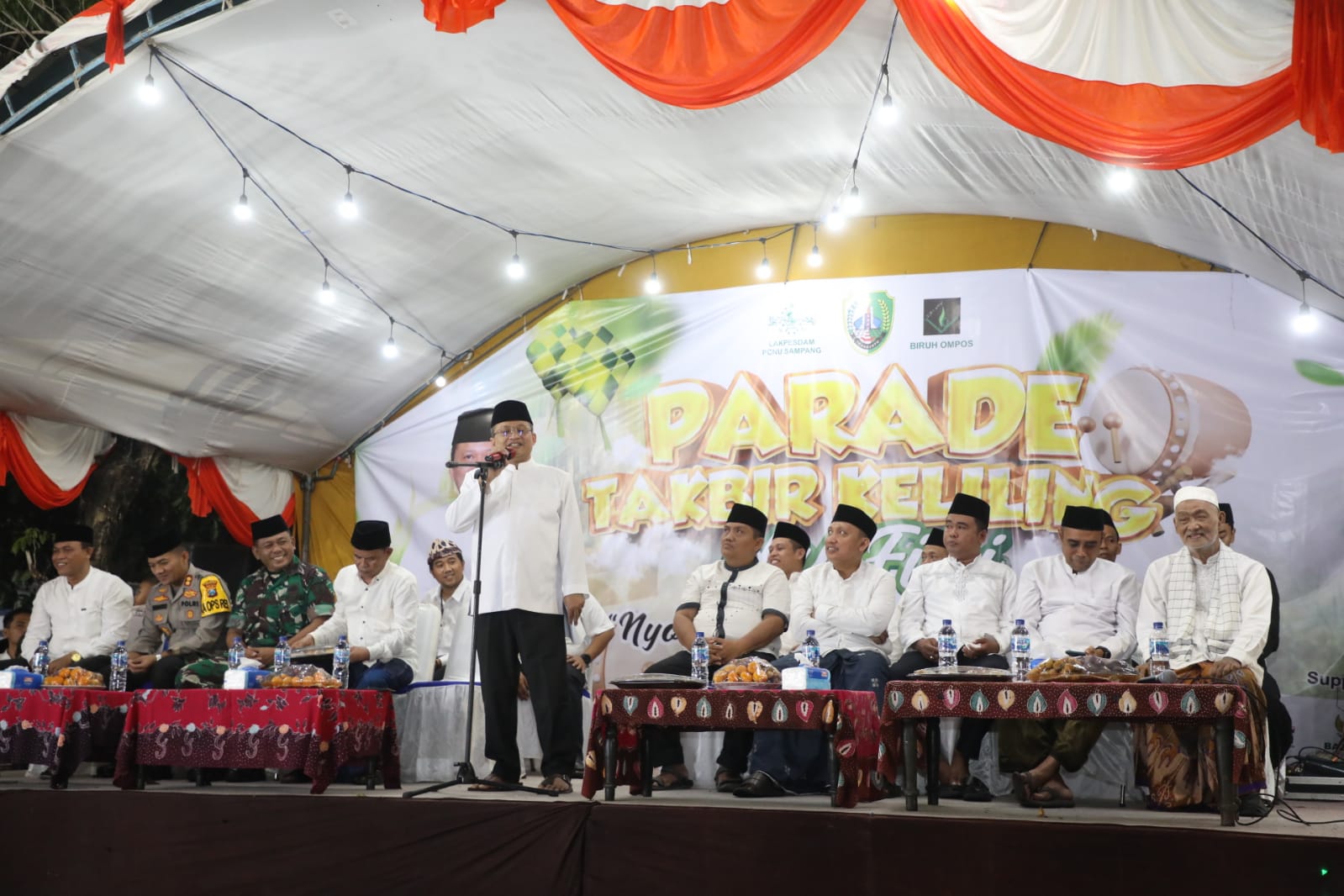 Buka Parade Takbir Keliling, Pj Bupati Rudi Arifiyanto Ingin Sampang Lebih Baik, Maju dan Gemilang