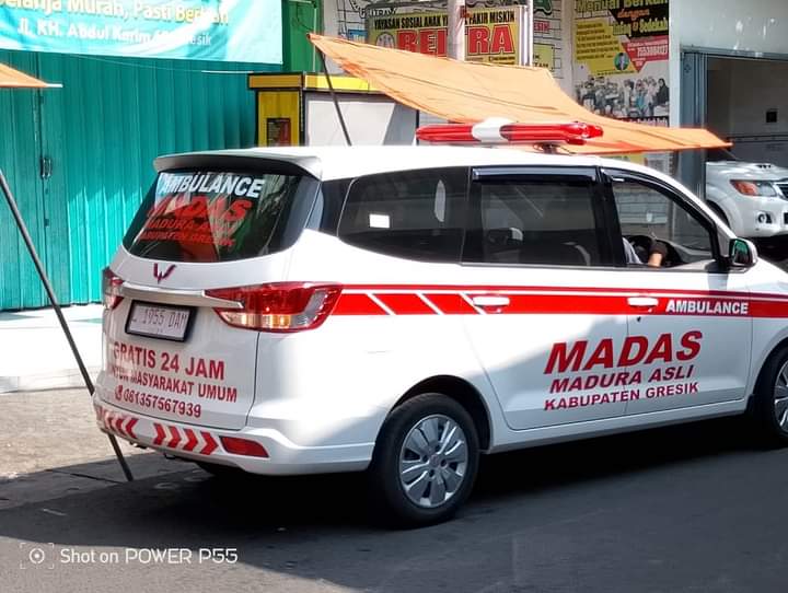 Manjakan Anggotanya, Ormas Madas DPC Gresik Luncurkan Bantuan Ambulance Gratis