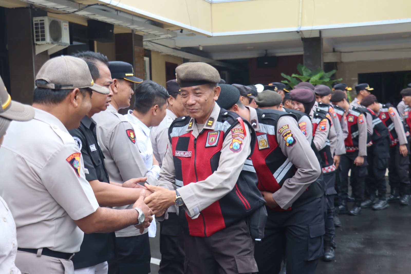Kapolres Lumajang Gelar Halalbihalal dengan seluruh Anggota Polri, ASN Dan PHL