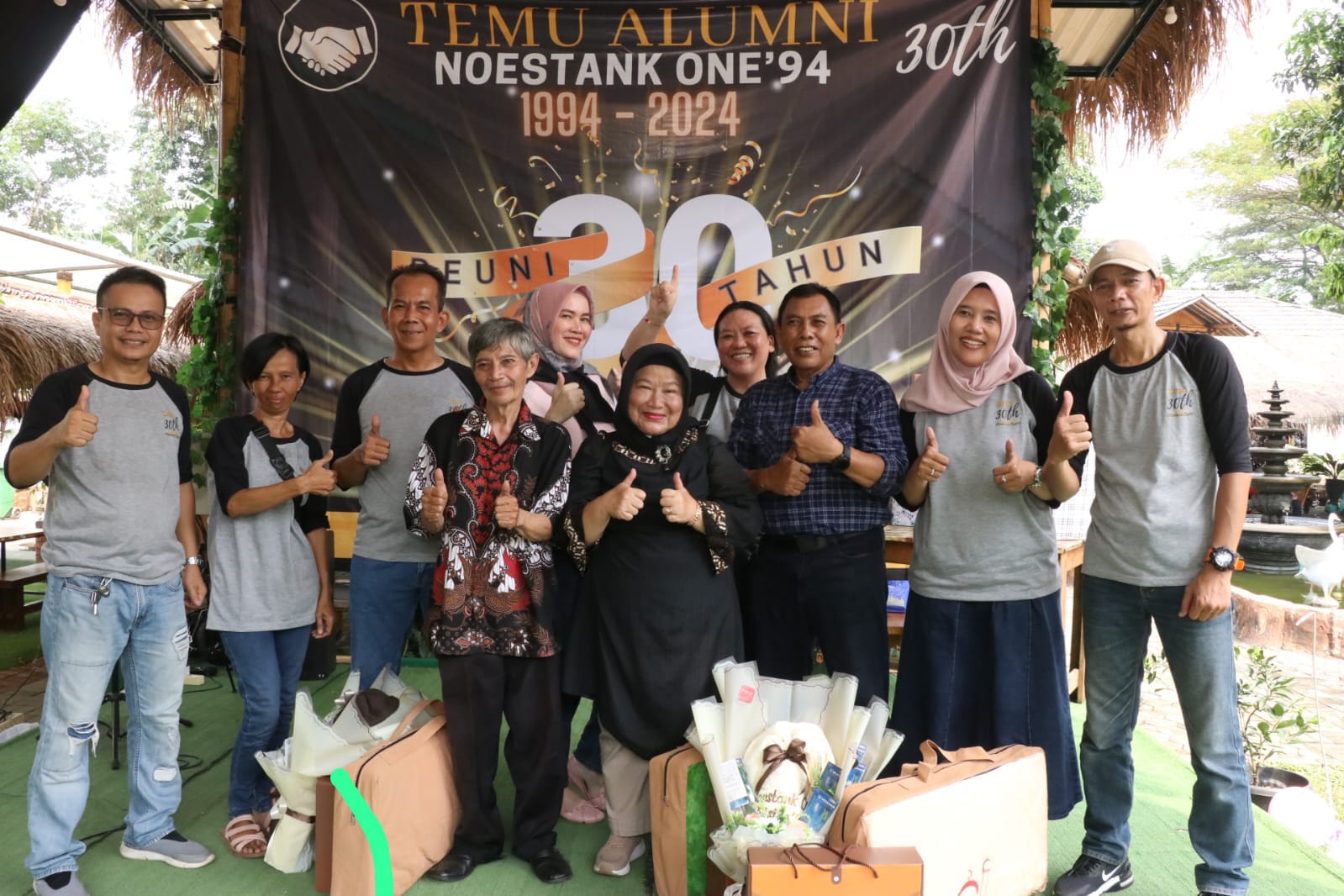 Temu Alumni 94 Noestank One, Gelar Reunian, Joko Garjito : Jangan Putus Tali Silatutahmi