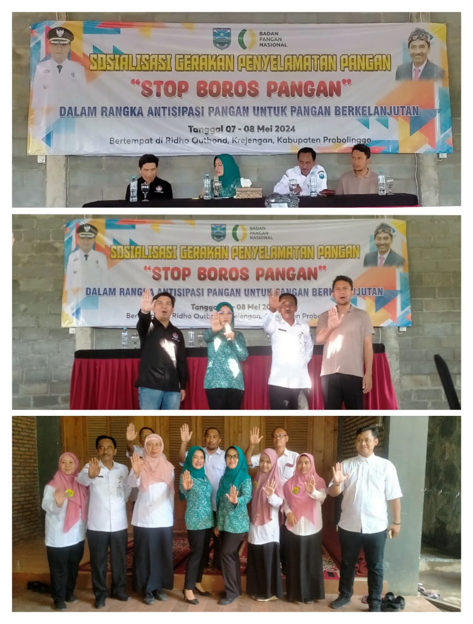 Sadarkan Ibu-Ibu Rumahtangga, Pemkab Probolinggo Gelar Acara Bertema: Stop Boros Pangan