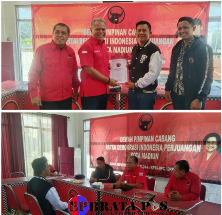 Mantan Dandim Kolonel (Purn) Rachman Fikri, Daftar sebagai Kandidat Bacawali dan Bacawawali Kota Madiun 2024