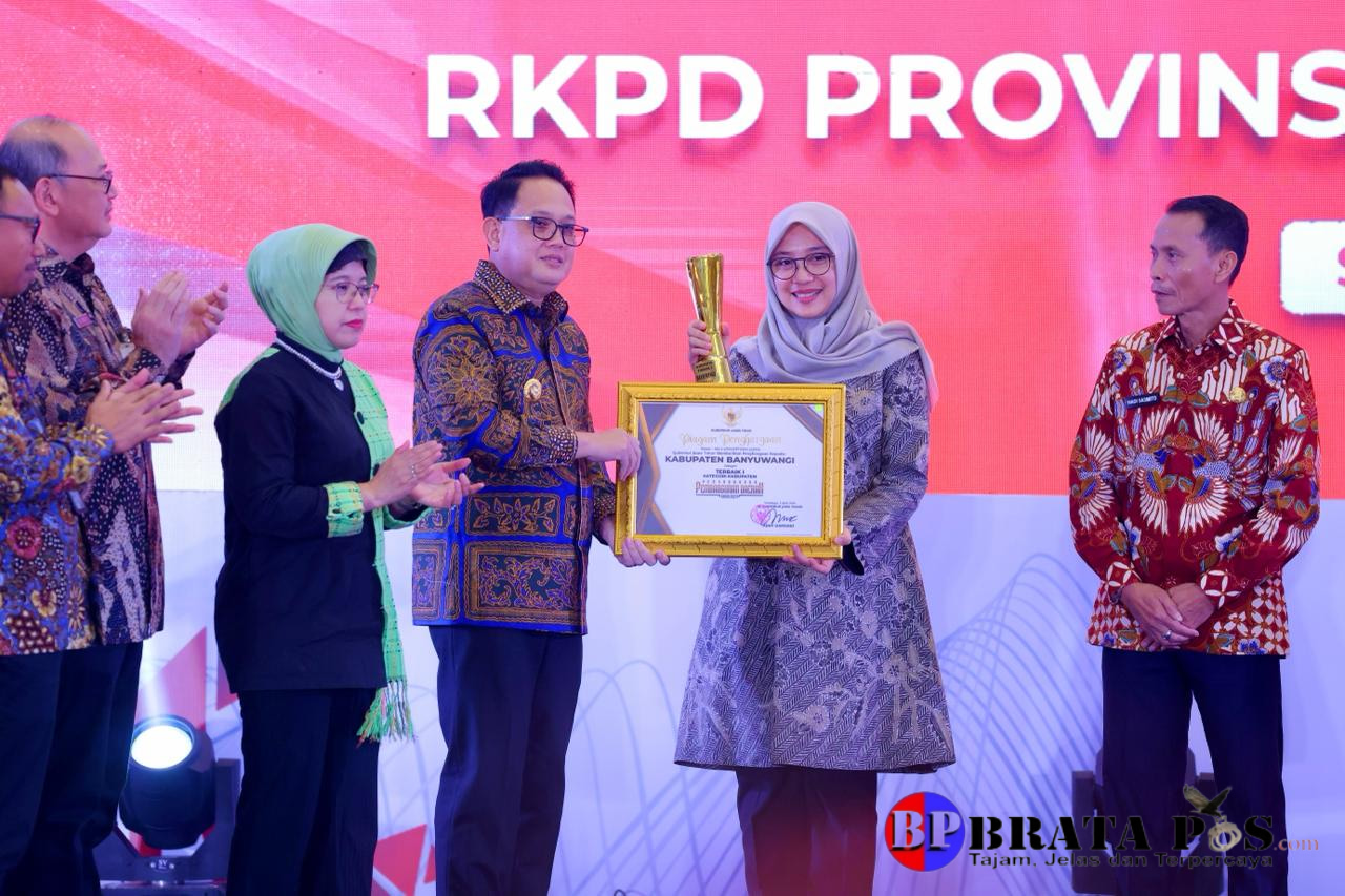 Banyuwangi Raih Penghargaan Sebagai Kabupaten dengan Perencanaan Terbaik di Jawa Timur