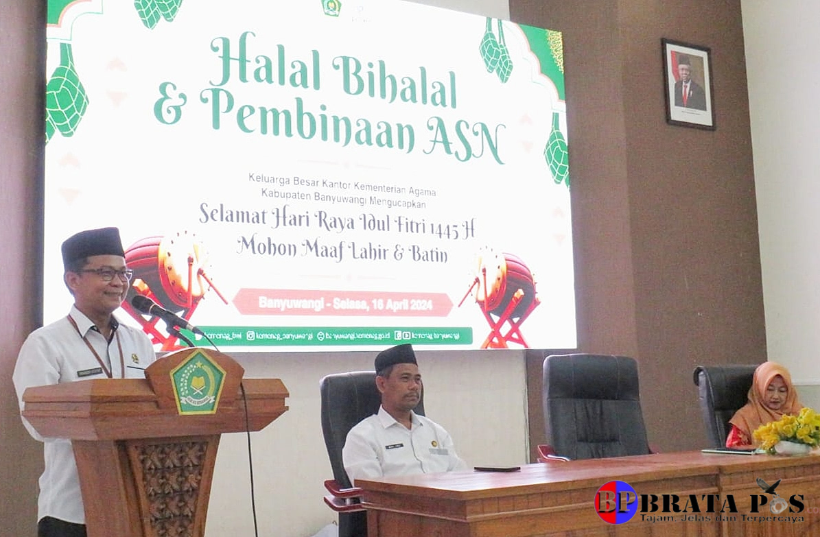 Halal Bihalal &amp; Pembinaan ASN, Kepala Kemenag Ajak Bangun Komunikasi Sosial dan Positif Thingking