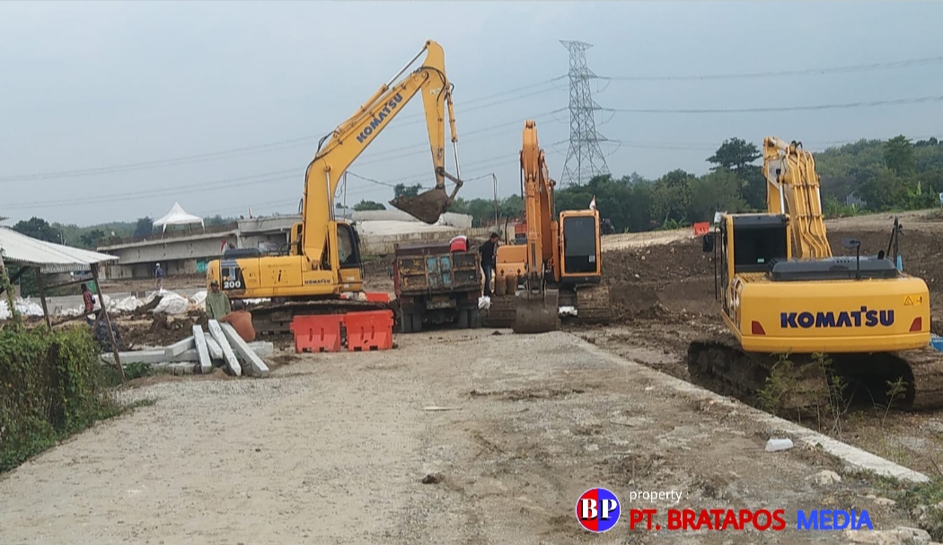 Banjir Melanda Warga Gruduk Proyek PT Adhi Karya
