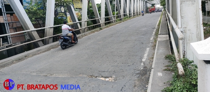 Jembatan Penghubung Sungai Juwana Desa Kalirejo Amblas, Telan Banyak Korban