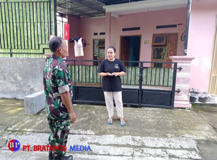 Antisipasi Stunting, Babinsa Komsos dengan Kader Posyandu