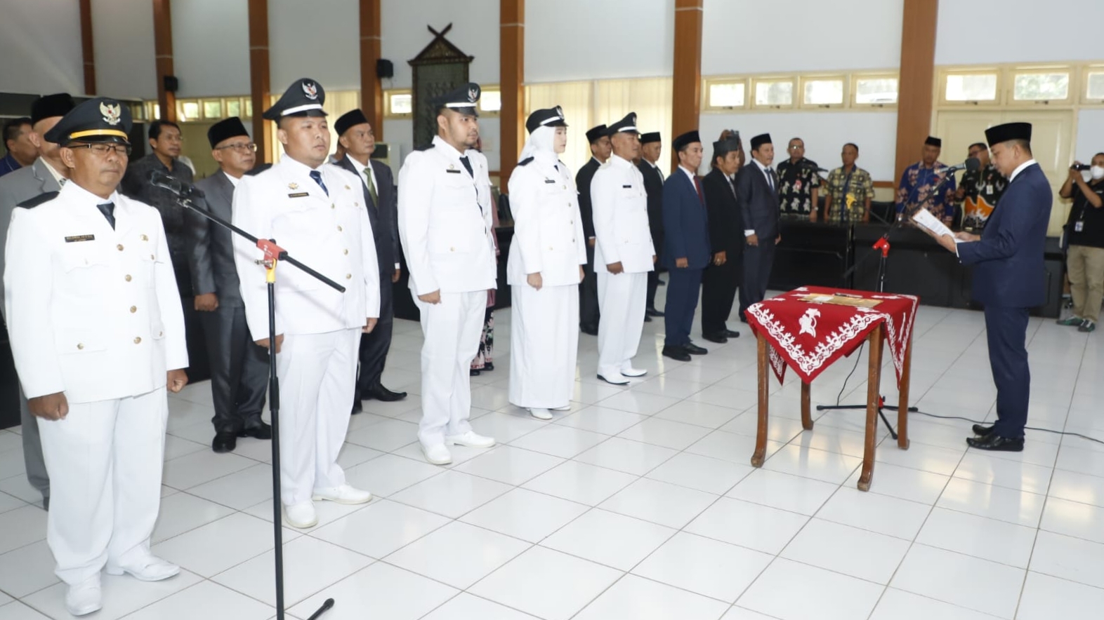 Wakil Bupati Bungo Lantik Pejabat Eselon III dan IV, Berikut nama nama nya