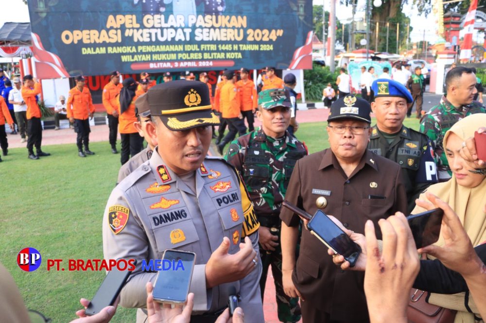 Operasi Ketupat Semeru 2024, Polres Blitar Kota Terjunkan 494 Personel Gabungan