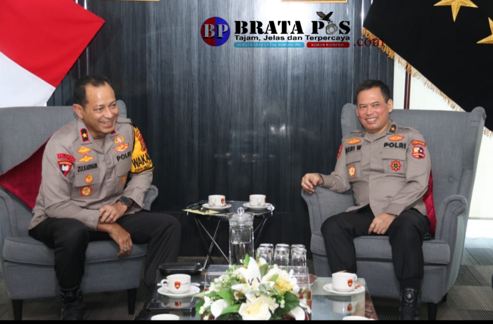 Wakapolda Sumsel Menerima Tim Wasops Itwasum Polri Dalam Rangka Operasi Ketupat Musi 2024 Polda Sumsel