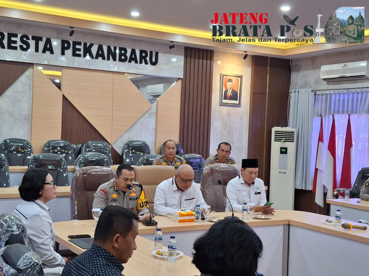 Kompolnas Lakukan Pengawasan Kesiapan Pengamanan Pilkada Polda Riau