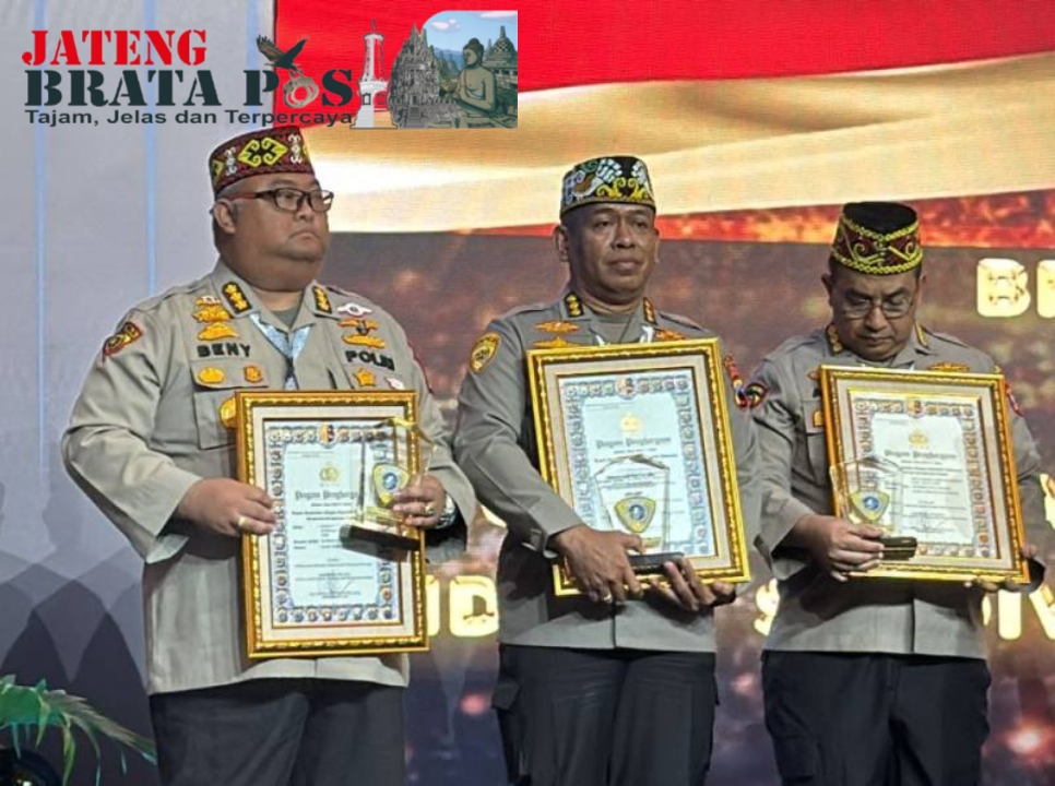 Kerja Keras Kombes Pol Yohanes Ragil, Biro SDM Polda Jateng dapat Penghargaan Kapolri*