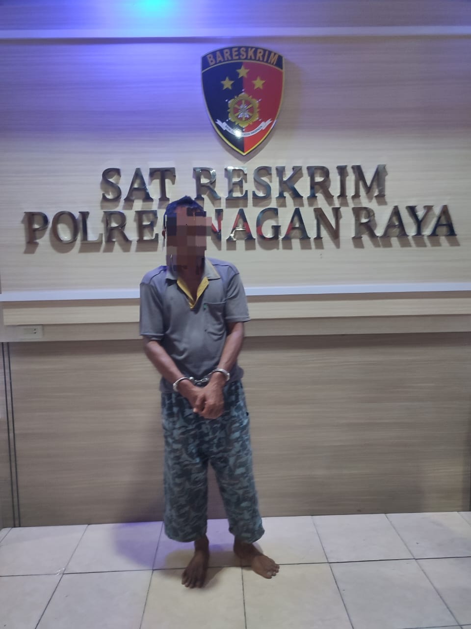 Polres Nagan Raya Berhasil Bekuk Satu Orang Tersangka Pelaku Pelecehan Anak Dibawah Umur
