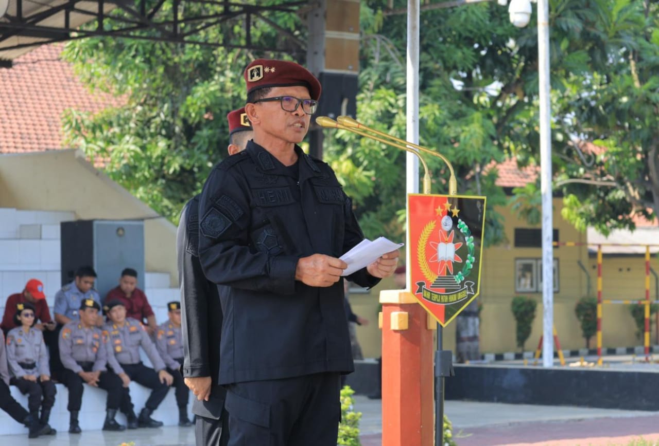 Tingkatkan SDM Pegawai, 8 Perwakilan Lapas Banyuwangi Ikuti Pelatihan di Pusdik Sabhara