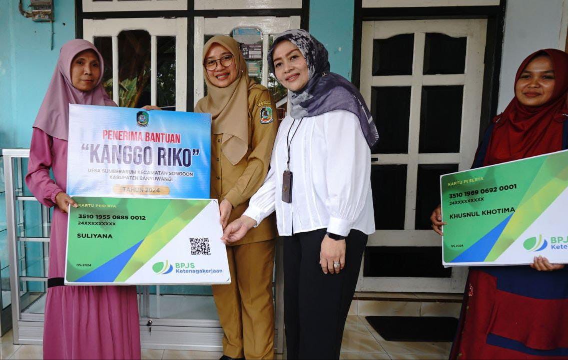 Kanggo Riko Kini Dilengkapi BPJS Ketenagakerjaan, Diprioritaskan Perempuan Kepala Keluarga di Banyuwangi