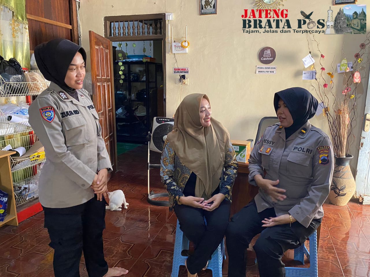 Sat Binmas Polres Kendal Sambangi Tomas dan Toga Menjelang Pilkada 2024