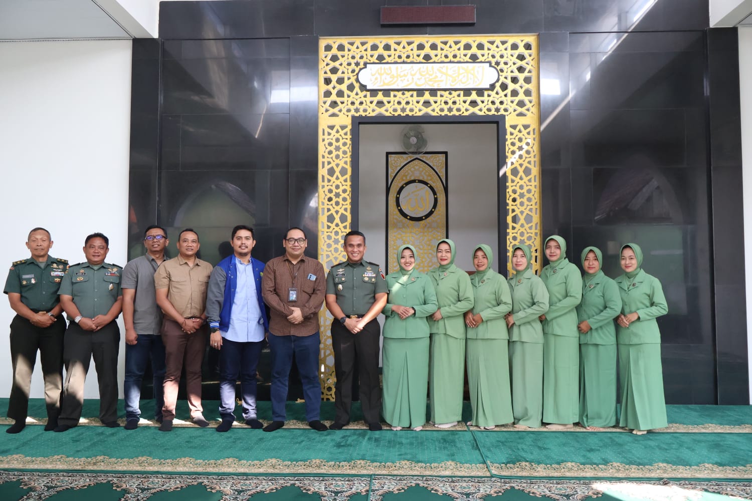 Resmikan Masjid Al Ikhlas, Dandim 0808/Blitar: Jadikan Sarana Tempat Ibadah yang Representatif Untuk Umat