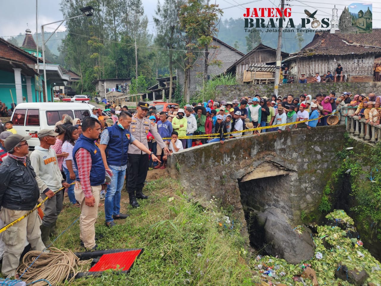 Pulang Dari Berkebun, Warga Getasan Temukan Jenazah Di Sungai.
