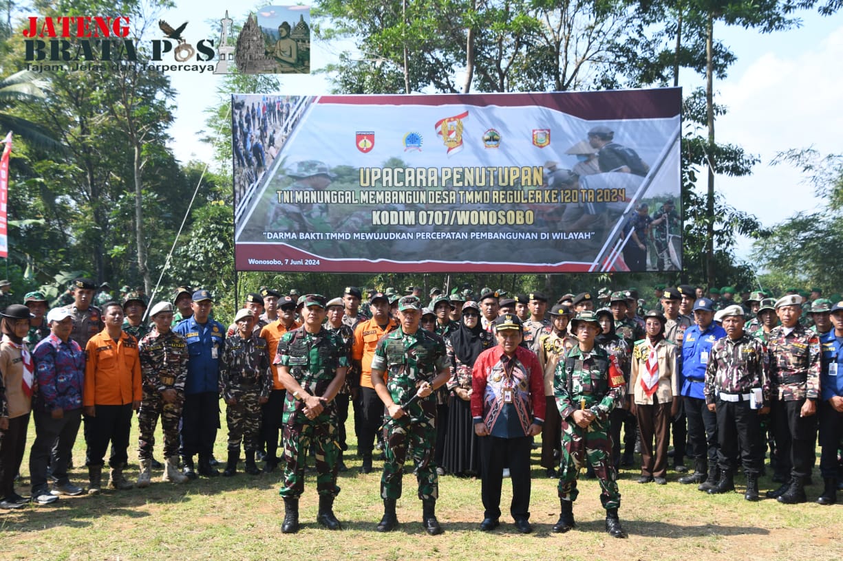 Pangdam IV/Diponegoro : TMMD Reguler Ke-120 Wujudkan Percepatan Pembangunan Di Daerah